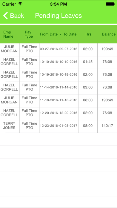 App screenshot