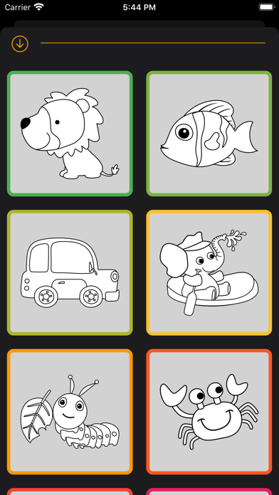 Screenshot #3 pour Jeux de coloriage pour bébé