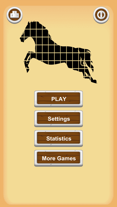 Horses - Sliding Puzzle Screenshot