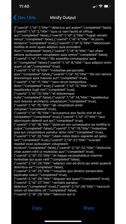 #6. JSON Tools (iOS) 由: Mohammed Aadhil