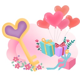 Qixi love sticker