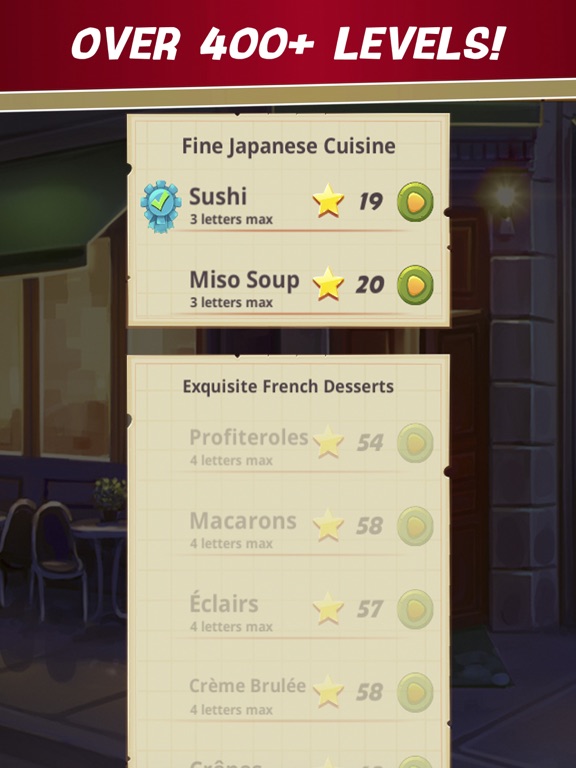 Screenshot #6 pour Word Chef Mania: Puzzle Search