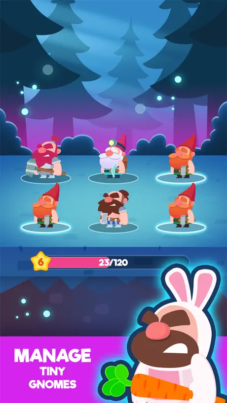 Merge Gnomes - Level Up