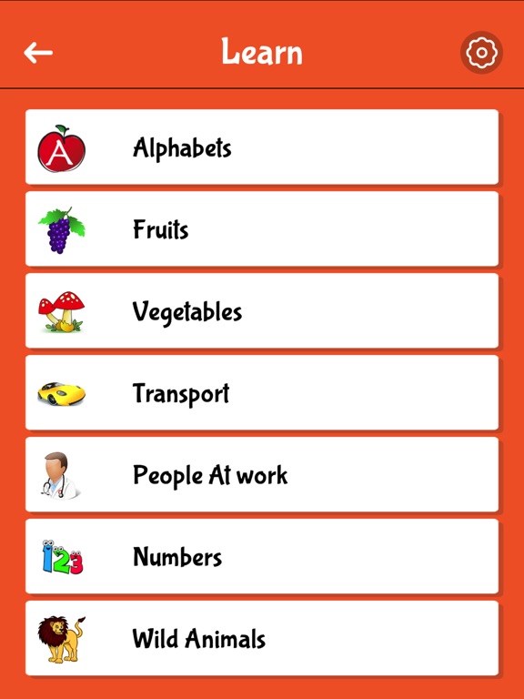 Screenshot #5 pour Kids Fun Learn & Quiz