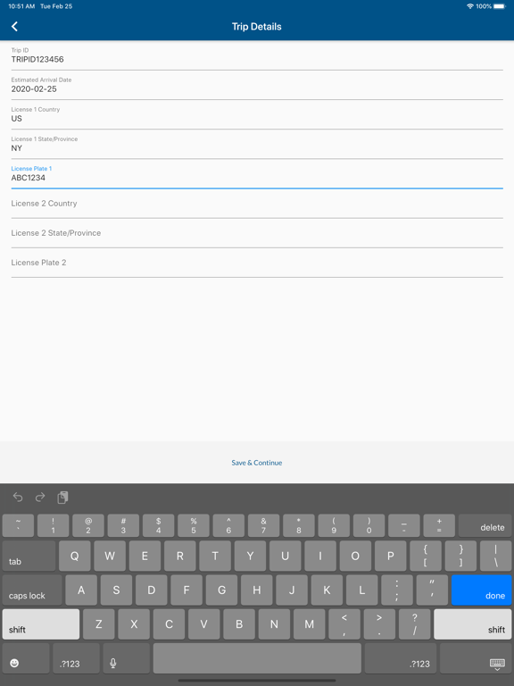 Screenshot #5 pour CBP Truck QR