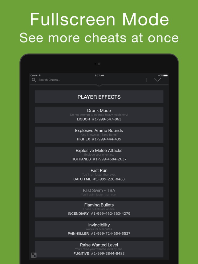 All Cheats For GTA 5 on the App Store - 