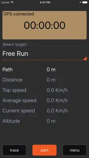 jogging app iphone screenshot 1