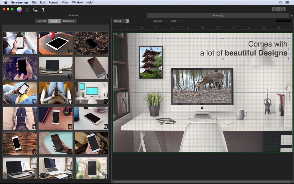 #6. Screenshop: Screenshot Creator (macOS) Podle: Luca Bartl