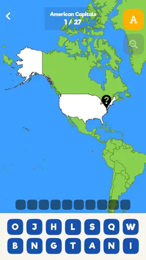 Map Quiz World Tour screenshot 2