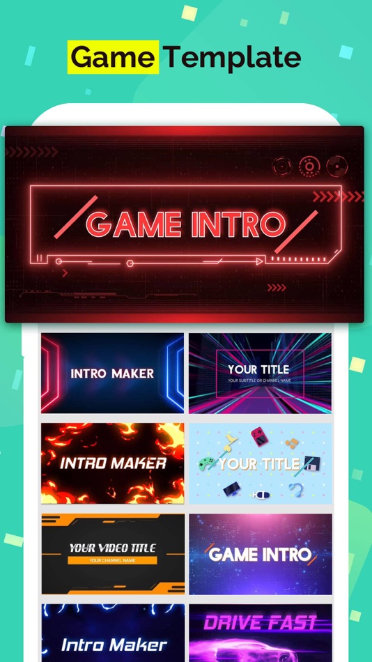 #4. Hype Text - YT Intro Maker (iOS) Podle: 立亚 林