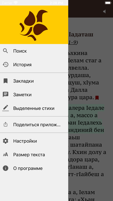 Делан Йозанаш - Chechen Bible Screenshot