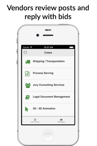 Litigation Bids screenshot 3