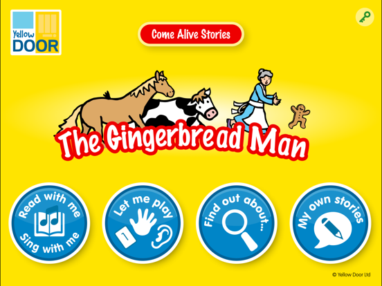 The Gingerbread Man - US app screenshot
