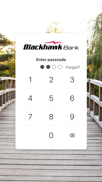 Blackhawk Bank Mobile Banking Screenshot