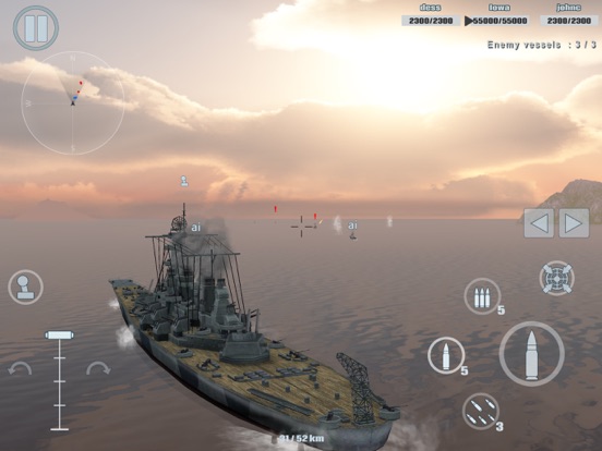 WarShip War Navy Fleet Combatのおすすめ画像3