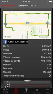 fitmeter bike basic - cyclisme iPhone Captures Décran 2