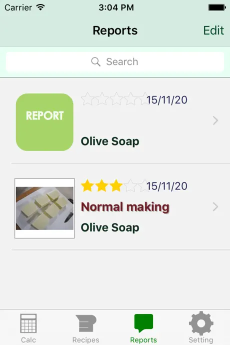 Handmade Soap Calculator