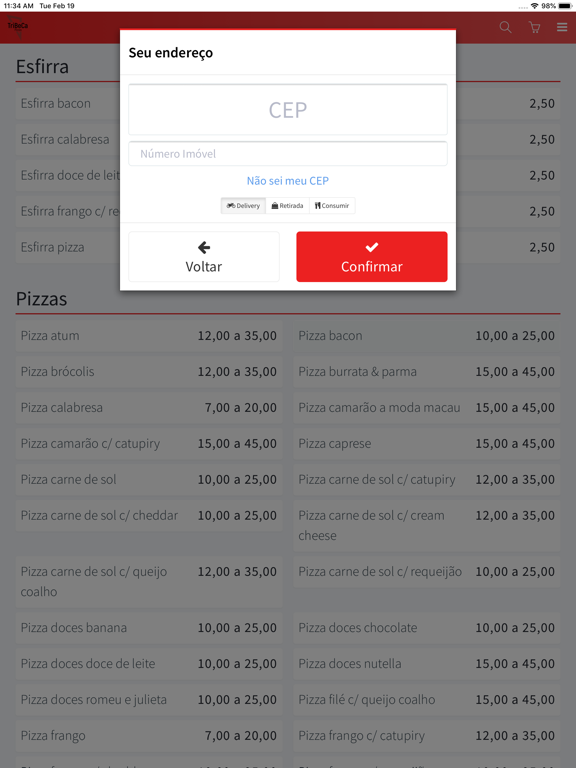 Screenshot #5 pour Tribeca Pizzas