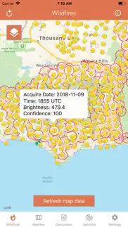 wildfire - fire map info айфон картинки 1