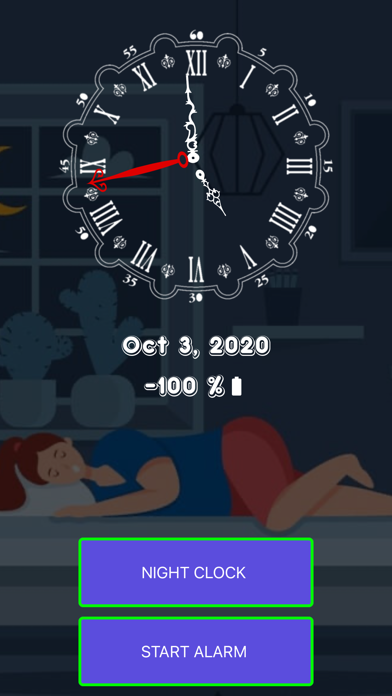 Screenshot #1 pour Alarm Clock – Wake Up Time PRO