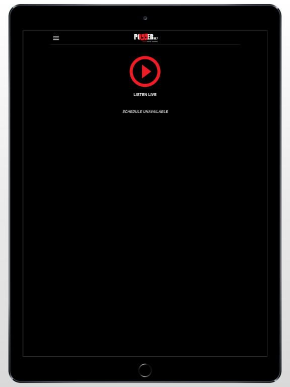 Power 98.7 iPad screenshot