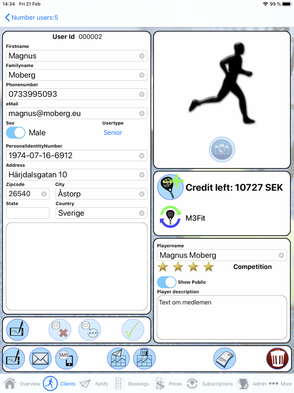 Screenshot #5 pour M3softwarePadel - Admin