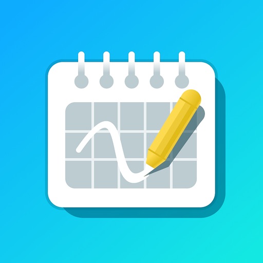 Pencil Planner & Draw Calendar Icon