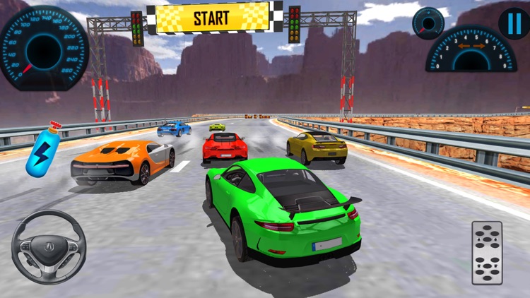 Hill Top Car Racing screenshot-3