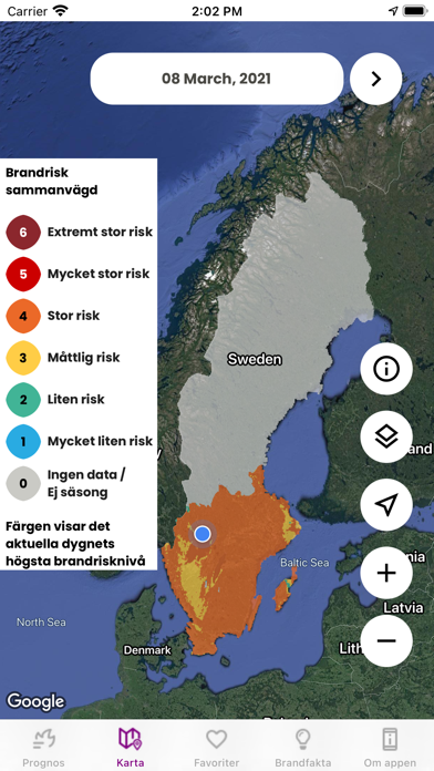 Fire Danger Outdoors Screenshot