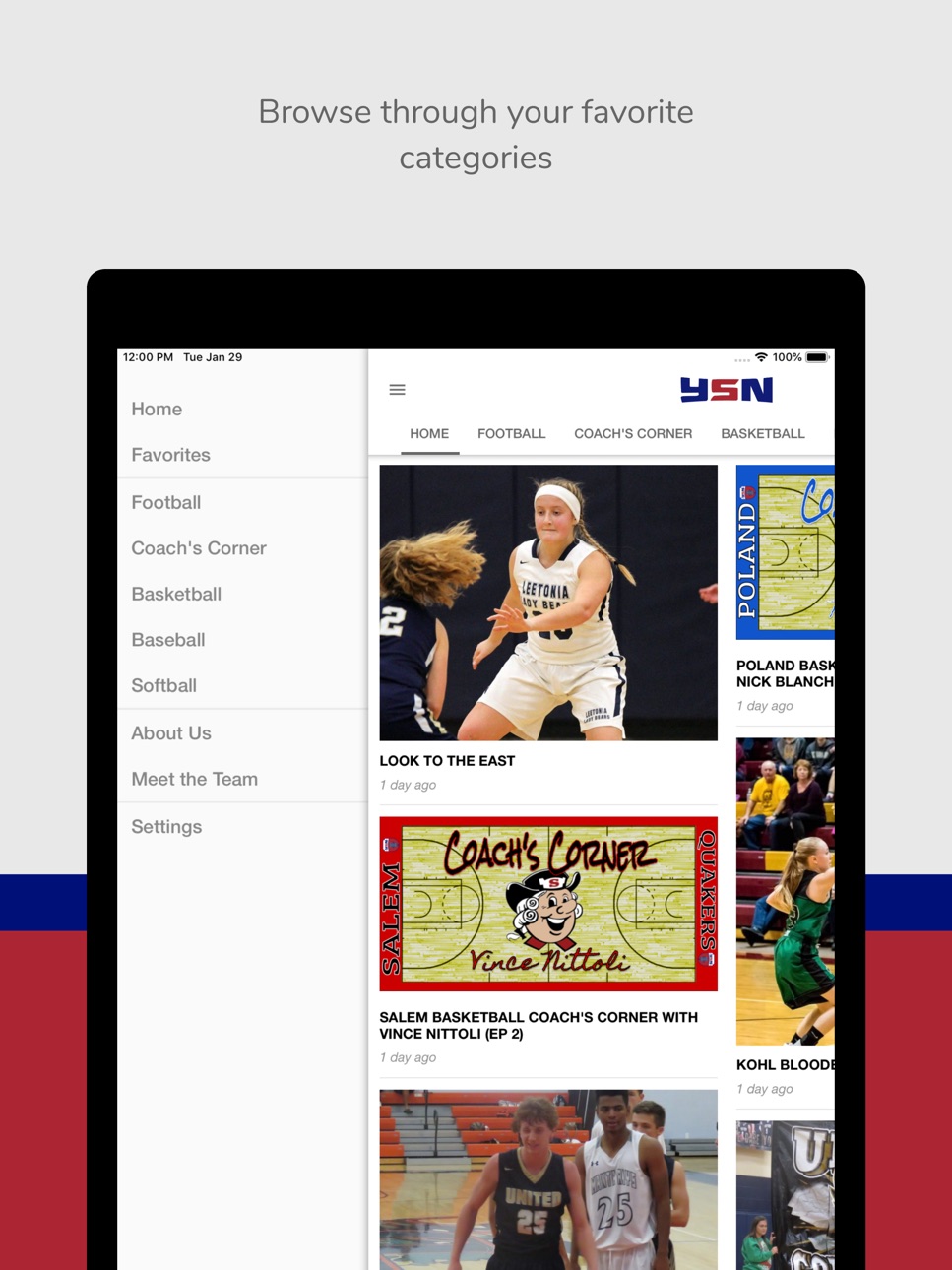 iPad screenshot