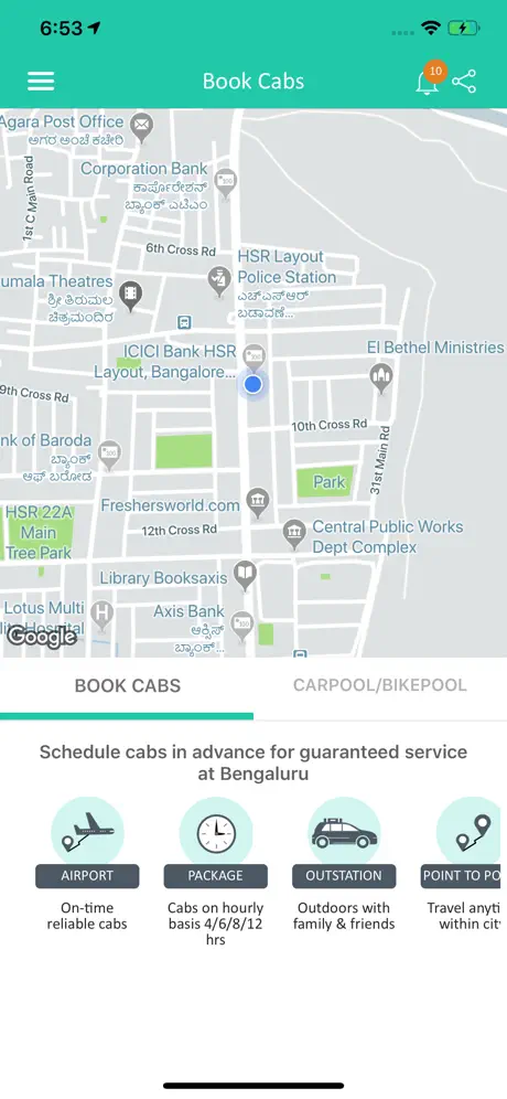 RideAlly - Guaranteed Cabs