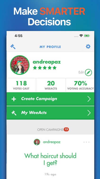 WeeAct - Decision Making App screenshot-3