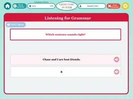 Game screenshot Listening Grades 4-8+ LITE HD apk
