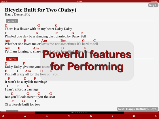 Screenshot #4 pour MySongbook - Lyrics and chords