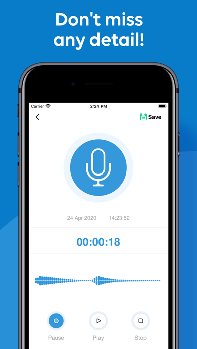 Voice Memos & Sound Recorder Screenshot