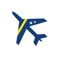 The app shows the time of the flight and also if this is on schedule, too early or delayed