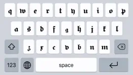 fonts air - clavier de polices iPhone Captures Décran 1