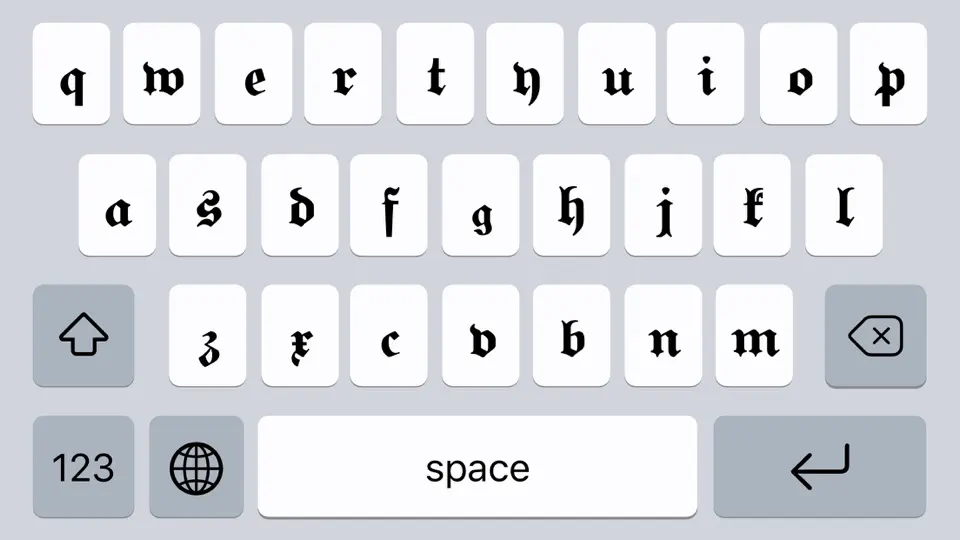 Fonts Air - Yazı Tipi Klavyesi iPhone Ekran Görüntüsü 1