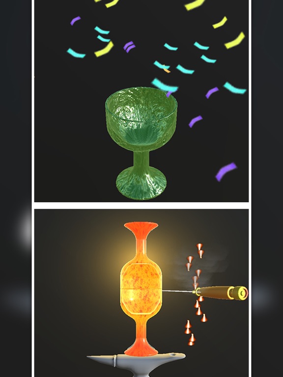 Glass Blower 3D! ASMR Blow Art iPad screenshot