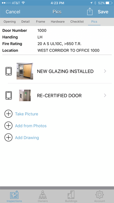 DOORDATA Screenshot