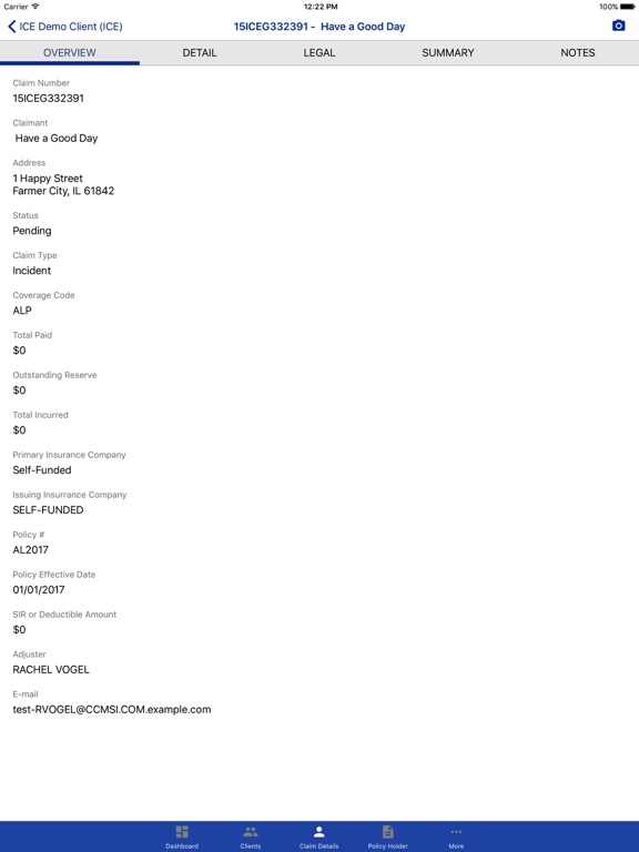 CCMSI iPad screenshot 5 - Business app