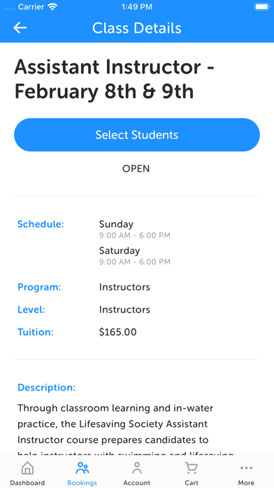 Russell Aquatics Screenshot