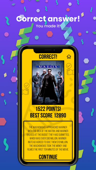 Cinerama Movie Quiz and Trivia Screenshot