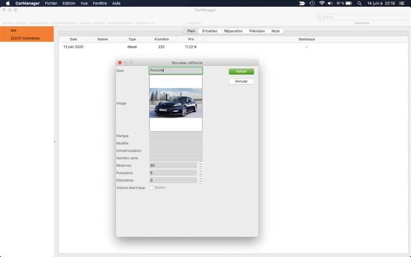 Screenshot #1 pour CarManager