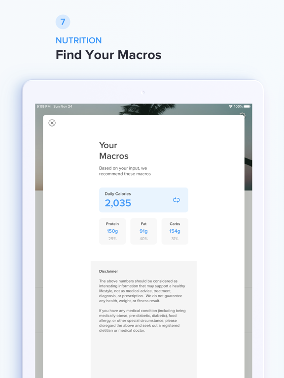 Keelo - Strength HIIT Workouts iPad screenshot 7 - Health & Fitness app