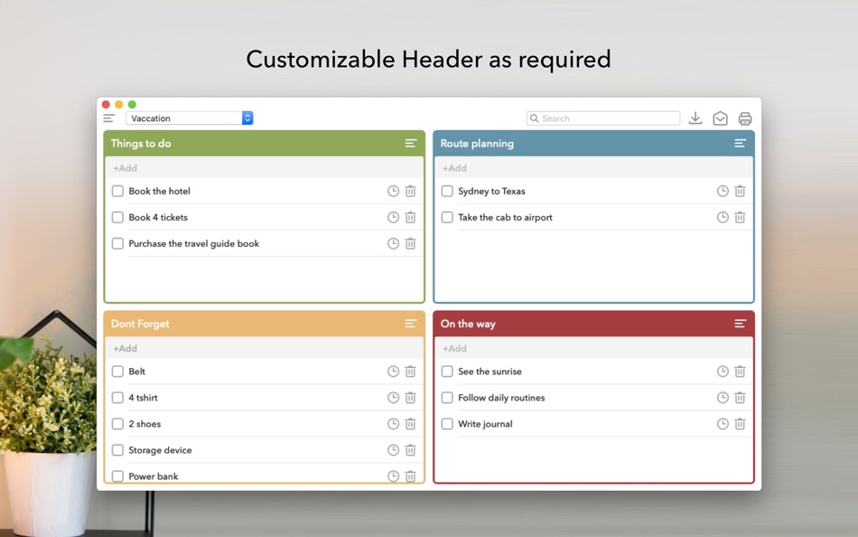 #4. Quadranto - Manage Tasks (macOS) By: Sudip Bag