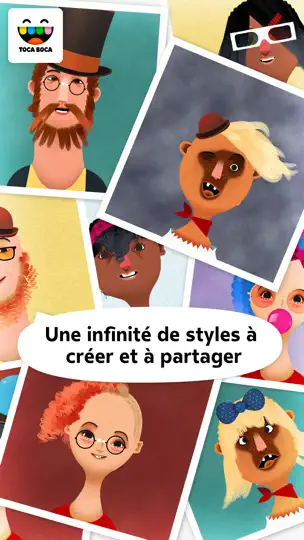 Capture d'écran de Toca Hair Salon 2 sur iPhone 5