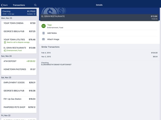 Bank of Greeleyville iPad screenshot 1 - Finance app