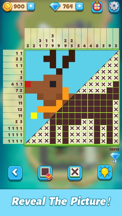 Pixel Cross™-Puzzle Page Game Screenshot