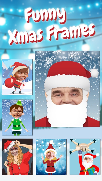 Merry Christmas Face Editor